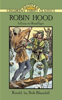Book Cover for Robin Hood by Robert Blaisdell, Thea Kliros