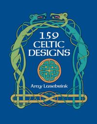 Book Cover for 159 Celtic Designs by Amy L Lusebrink