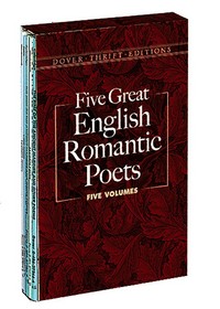 Book Cover for Five Great English Romantic Poets by Dover
