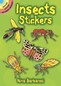 Book Cover for Insects Stickers by Nina Barbaresi