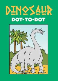 Book Cover for Dinosaur Follow-the-Dots Coloring Book by Patricia J Wynne
