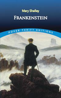 Book Cover for Frankenstein by Mary Wollstonecraft Shelley
