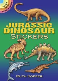 Book Cover for Jurassic Dinosaur Stickers by Ruth Soffer