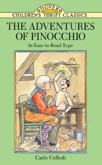 Book Cover for The Adventures of Pinocchio by Carlo Collodi, Robert Blaisdell, Thea Kliros