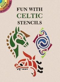 Book Cover for Fun With Celtic Stencils by Paul E Kennedy