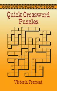 Book Cover for Quick Crossword Puzzles by Victoria Fremont