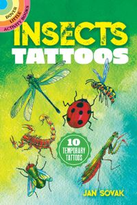 Book Cover for Insects Tattoos by Jan Sovak