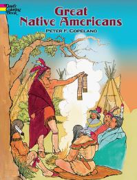 Book Cover for Great Native Americans by Peter F. Copeland