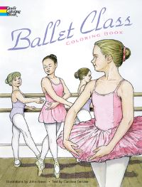 Book Cover for Ballet Class Coloring Book by John Green