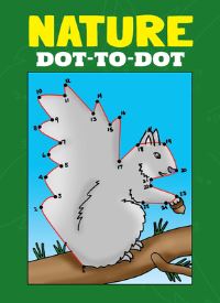 Book Cover for Nature Follow-the-Dots Coloring Book by Winky Adam