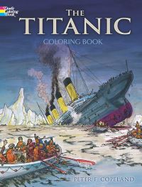 Book Cover for Titanic Coloring Book by PF Copeland