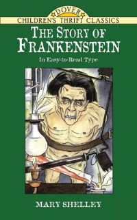 Book Cover for Frankenstein by Mary Wollstonecraft Shelley, Robert Blaisdell