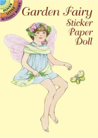 Book Cover for Fairy Sticker Paper Doll by Steadman