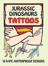 Book Cover for Jurassic Dinosaurs Tattoos by R Soffer