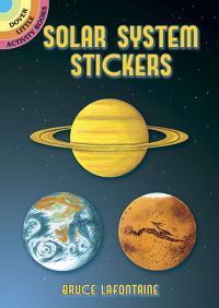 Book Cover for Solar System Stickers by Lafontaine