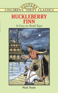 Book Cover for Adventures of Huckleberry Finn by Mark Twain, Robert Blaisdell, John Green