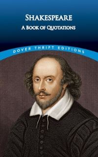 Book Cover for A Book of Quotations by William Shakespeare
