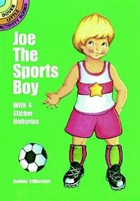 Book Cover for Joe the Sports Boy Paper Doll by Robbie Stillerman