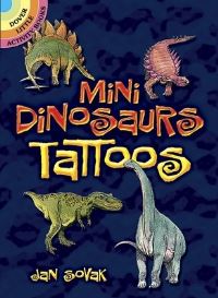 Book Cover for Mini Dinosaurs Tattoos by Sovak