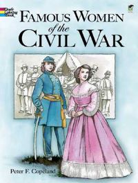 Book Cover for Famous Women of the Civil War Color by COPELAND