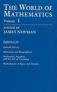 Book Cover for The World of Mathematics, Vol. 1 by James R Newman