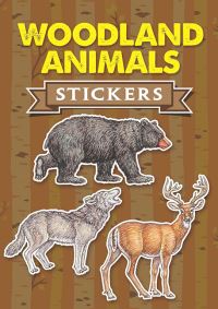 Book Cover for Woodland Animals Stickers by Dianne Gaspas