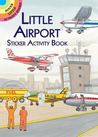 Book Cover for Little Airport Sticker Activity Book by A G Smith