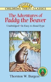 Book Cover for The Adventures of Paddy the Beaver by Thornton W Burgess, Harrison Cady