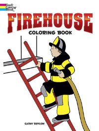 Book Cover for Fire House Colouring Book by Beylon
