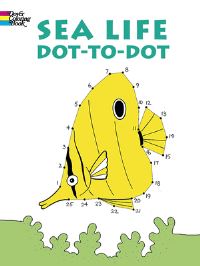 Book Cover for Sea Life Dot-to-Dot by Petach