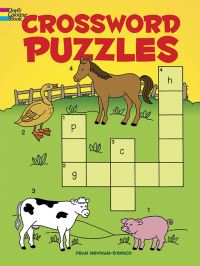 Book Cover for Crossword Puzzles by Fran NewmanDAmico