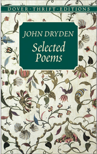 Book Cover for Selected Poems by John Dryden