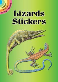 Book Cover for Lizards Stickers by Jan Sovak