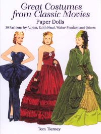 Book Cover for Great Costumes from Classic Movies Paper Dolls by Tom Tierney