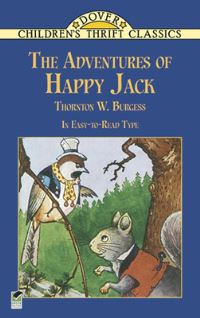 Book Cover for The Adventures of Happy Jack by Thornton W Burgess, Harrison Cady