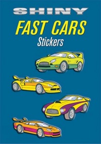 Book Cover for Shiny Fast Cars Stickers by Bruce LaFontaine