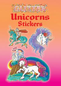Book Cover for Glitter Unicorns Stickers by Christy Shaffer
