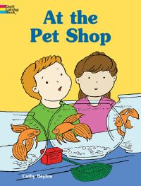 Book Cover for At the Pet Shop by Cathy Beylon