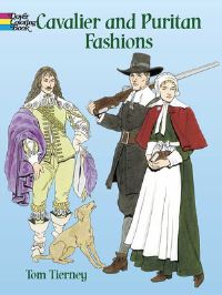 Book Cover for Cavalier and Puritan Fashions by Tom Tierney
