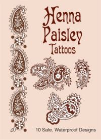 Book Cover for Henna Paisley Tattoos by Anna Pomaska