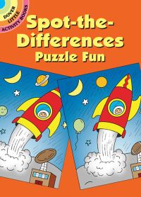 Book Cover for Spot the Differences Puzzle Fun by Fran Newman DAmico