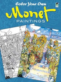 Book Cover for Color Your Own Monet Paintings by Claude Monet