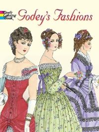 Book Cover for Godey's Fashions by MingJu Sun