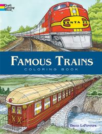 Book Cover for Famous Trains by Bruce LaFontaine
