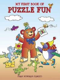 Book Cover for My First Book of Puzzle Fun by Fran NewmanDAmico