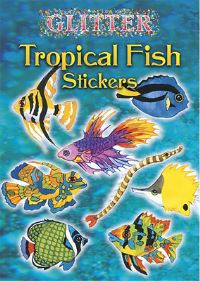 Book Cover for Glitter Tropical Fish Stickers by Nina Barbaresi