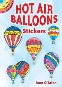 Book Cover for Hot Air Balloons Stickers by Joan OBrien