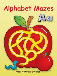 Book Cover for Alphabet Mazes by Fran NewmanDAmico