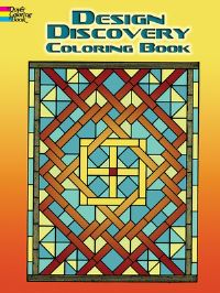 Book Cover for Design Discovery Colouring Book by Dover Publications Inc