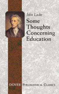 Book Cover for Some Thoughts Concerning Education by John Locke, John William Adamson